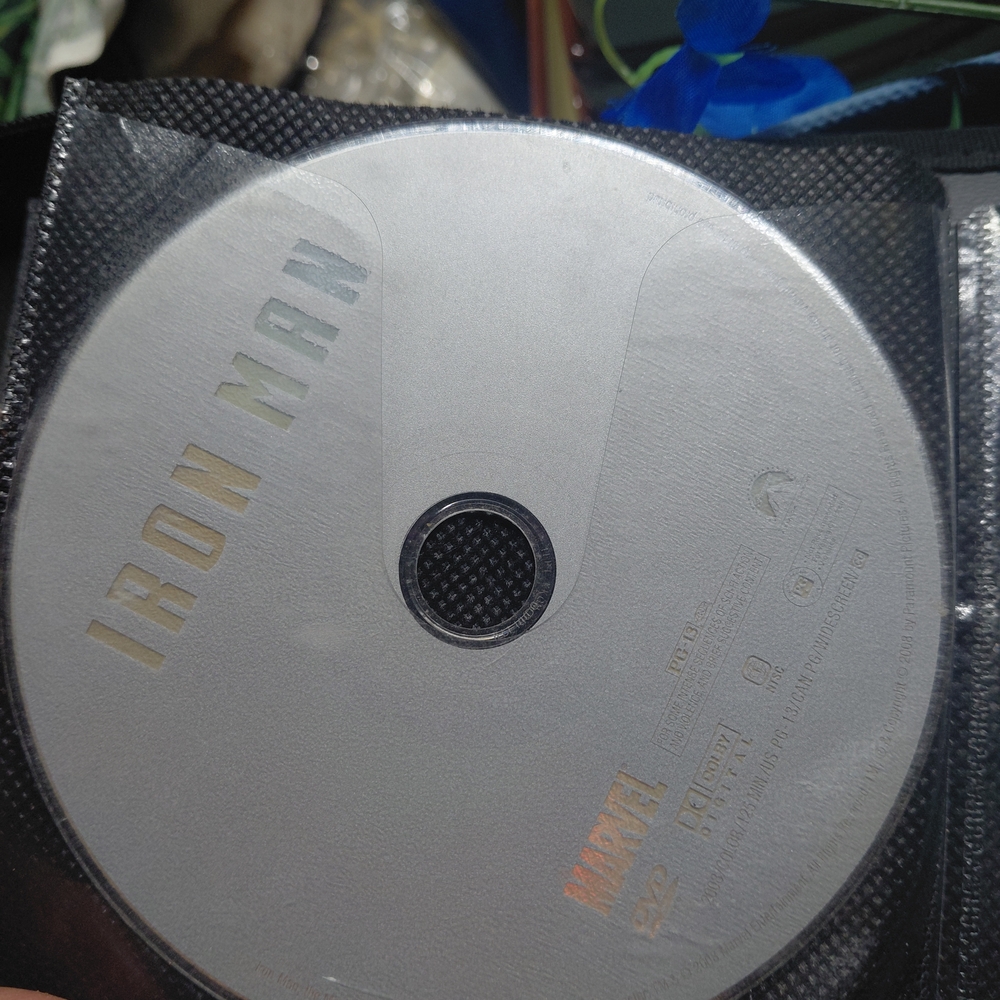 Iron Man Silver DVD by Marvel